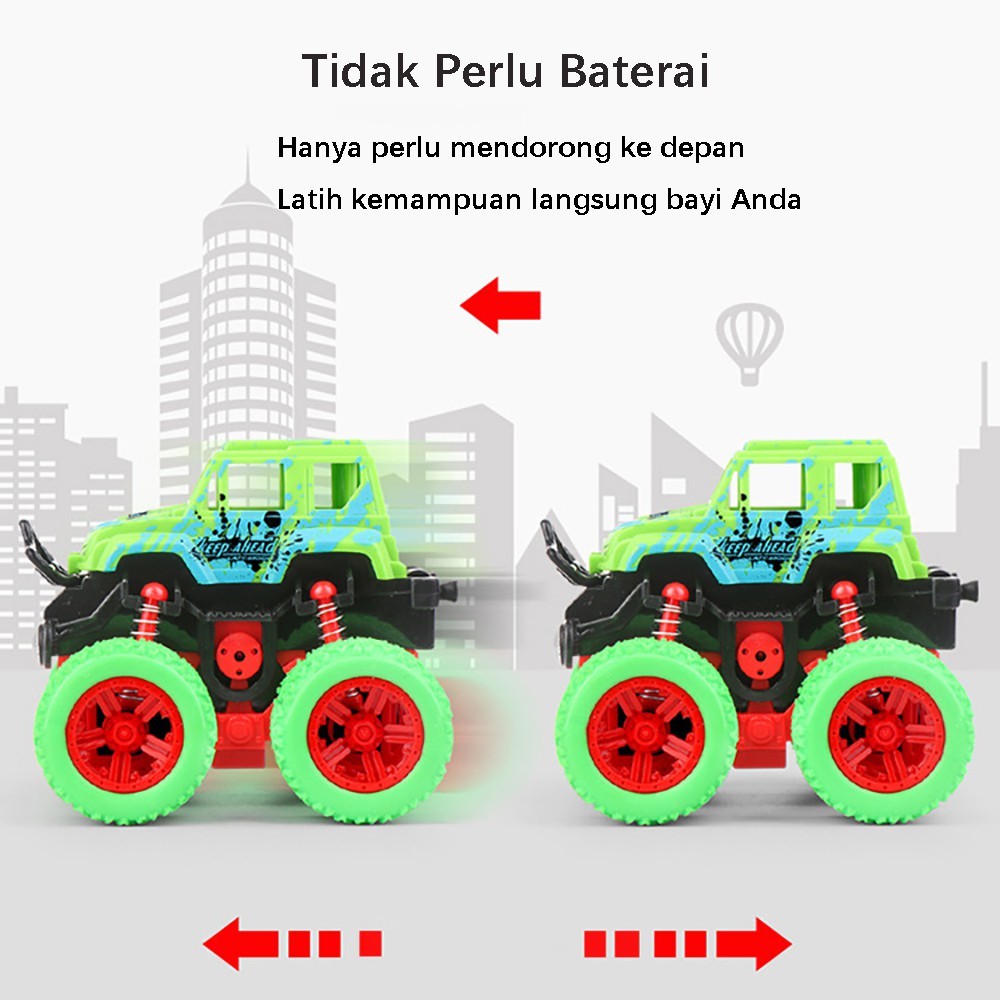 Monster JAM Zap Mainan Mobil Jip Anak Off Road Drive / Mainan Mobil 3D