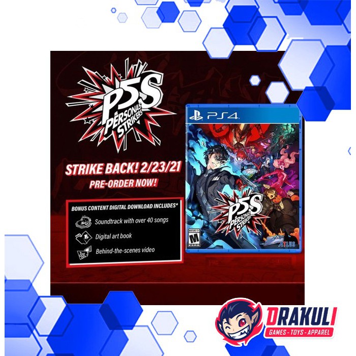 PS4 Persona 5 Strikers Limited Edition (Region 2/EUR/English)