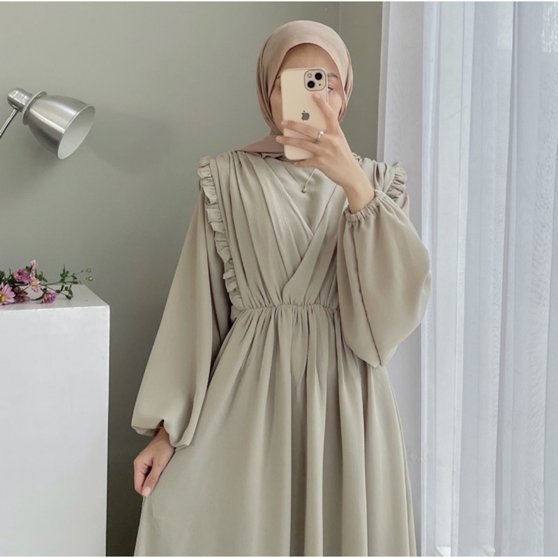 SIAP KIRIM Eleore Dress Edmee.outfit | Yara Oversized Jacket Edmee.outfit