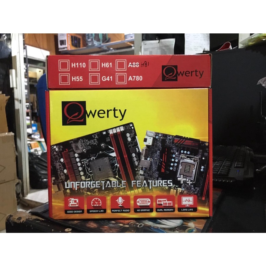 Motherboard QWERTY H81 SOCKET 1150