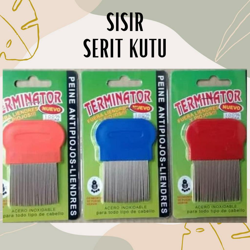 SISIR SERIT KUTU/SISIR SERIT STINLES/SISIR KUTU PLASTIK/SISIR MINI/SISIR SERIT MURAH