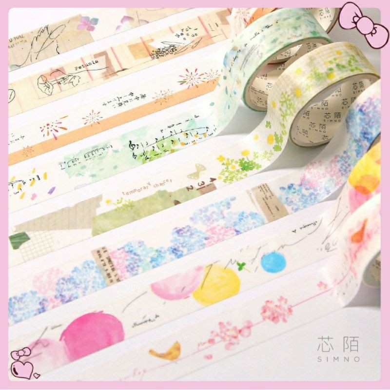 

kawaii washi tape for scrapbook and journal ( roll )