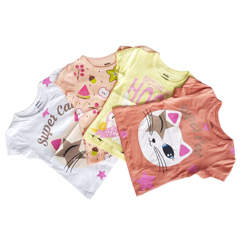 Kaos Baby Victory Boy Girl Kaos Anak Unisex Kaos Anak Baby Victory Usia 1 - 3 Tahun FBS