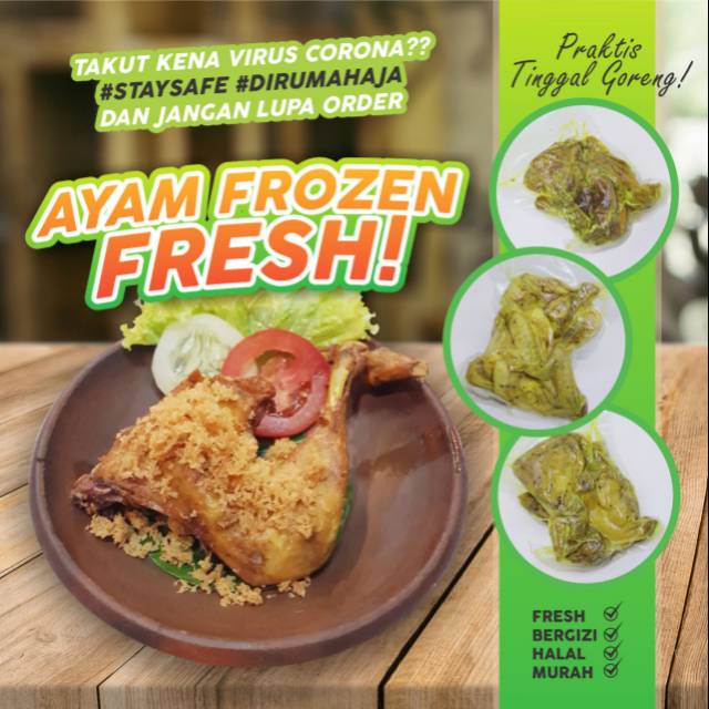 

Frozen food ayam goreng