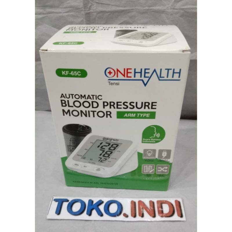 Onehealth Digital Blood Pressure Monitor KF-65C Tensimeter Digital