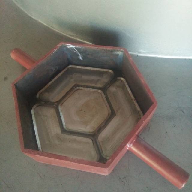 Cetakan paving segi 6 alat cetak paving segi 6