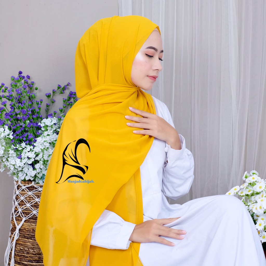 PASHMINA TALI&KARET CERUTY 180x75 CM KATALOG 2-Mustard(180x75)