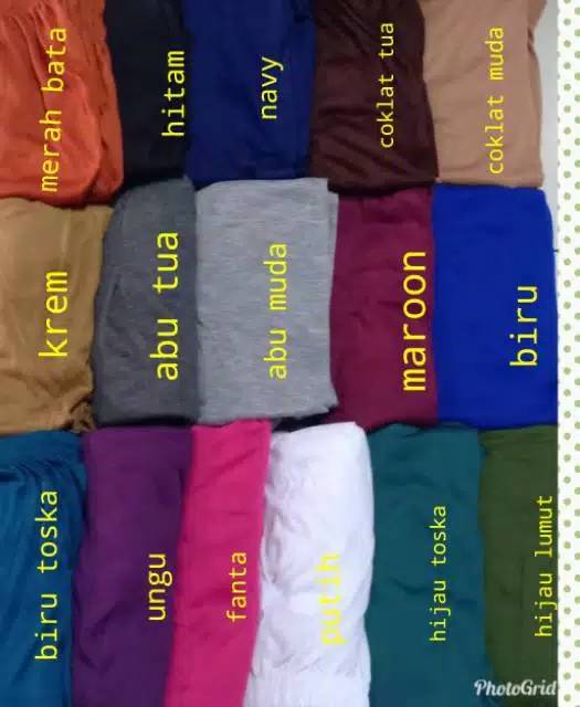 Celana Aladin kerut Jumbo/ dalaman gamis kerut/ celamis kerut