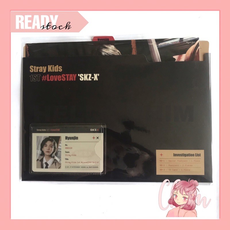 [SKZ-X] POSTCARD & ID CARD FILE SET BANGCHAN HYUNJIN LEEKNOW FELIX