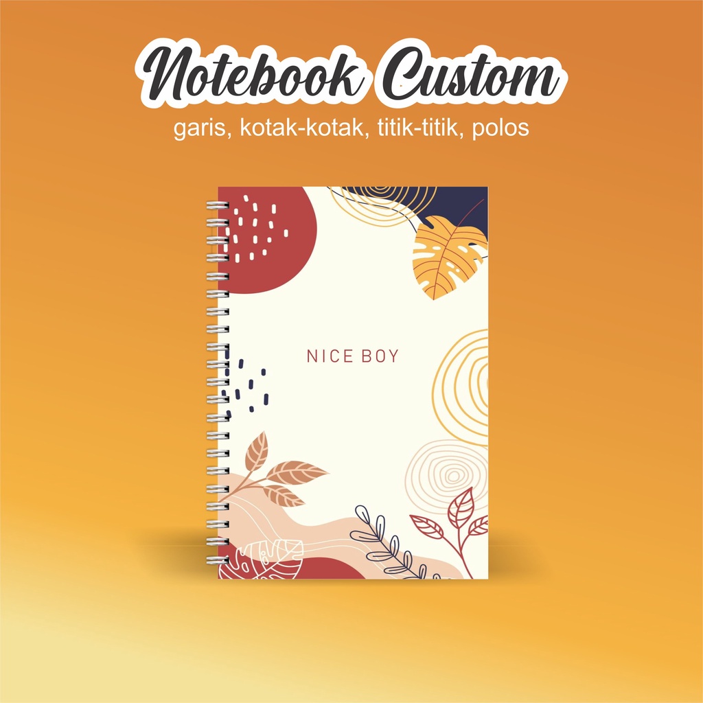 

NOTEBOOK A5 CATATAN/JURNAL BOOKPAPER GRID/KOTAK2#DOTTED/TITIK2#BLANK/POLOS