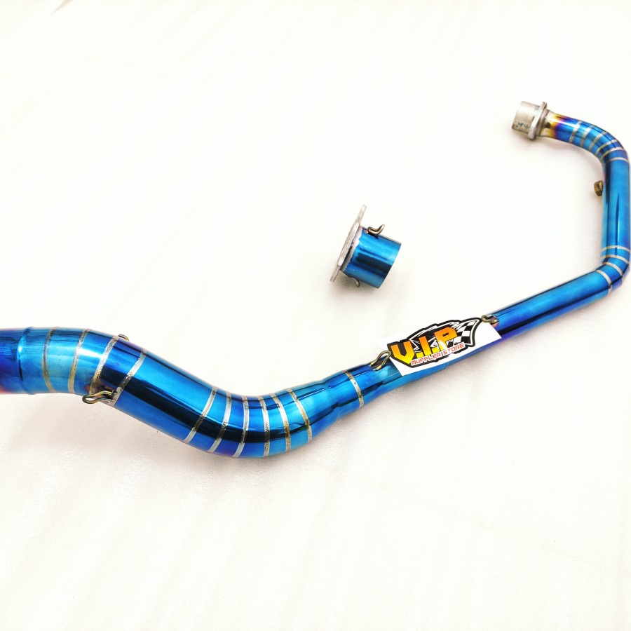 Leher Knalpot Racing Honda New CB150R Bluemoon Plus Adaptor berkualitas