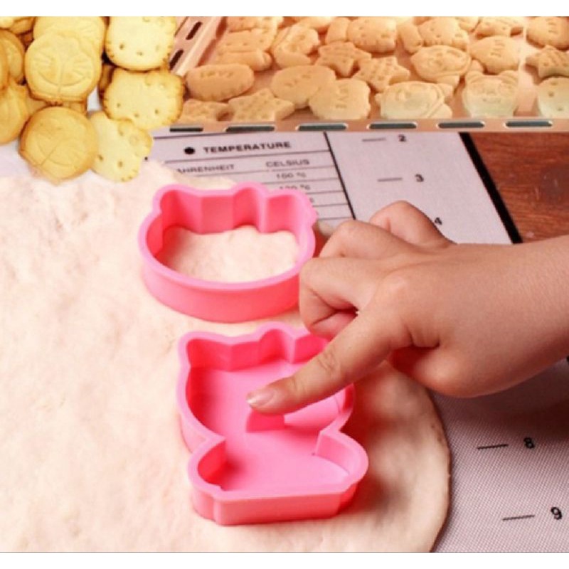 cetakan roti/pemotong roti tawar /cetakan bento/cetakan roti tawar/cetakan kue/cookies cutter/ cetakan kue kering/