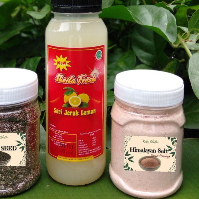 

limited STOCK!Paket detoks gorengan / Lemon Chiaseed Himsalt|RA1