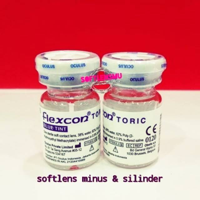Softlens FLEXCON TORIC silinder bening soflens cylinder minus murah original import silindris ori