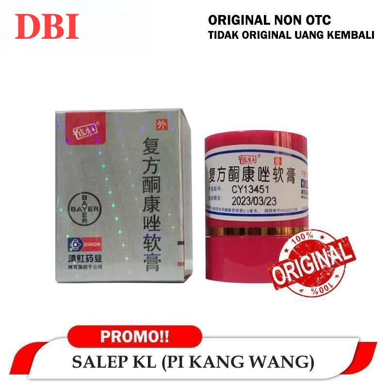 DBI - ORIGINAL !! Salep Kulit Eksim KL BL PI KANG WANG Salep Gatal Selangkangan Kudis Jerawat Jamuran Kutu Air Panu  GRATIS ONGKIR COD