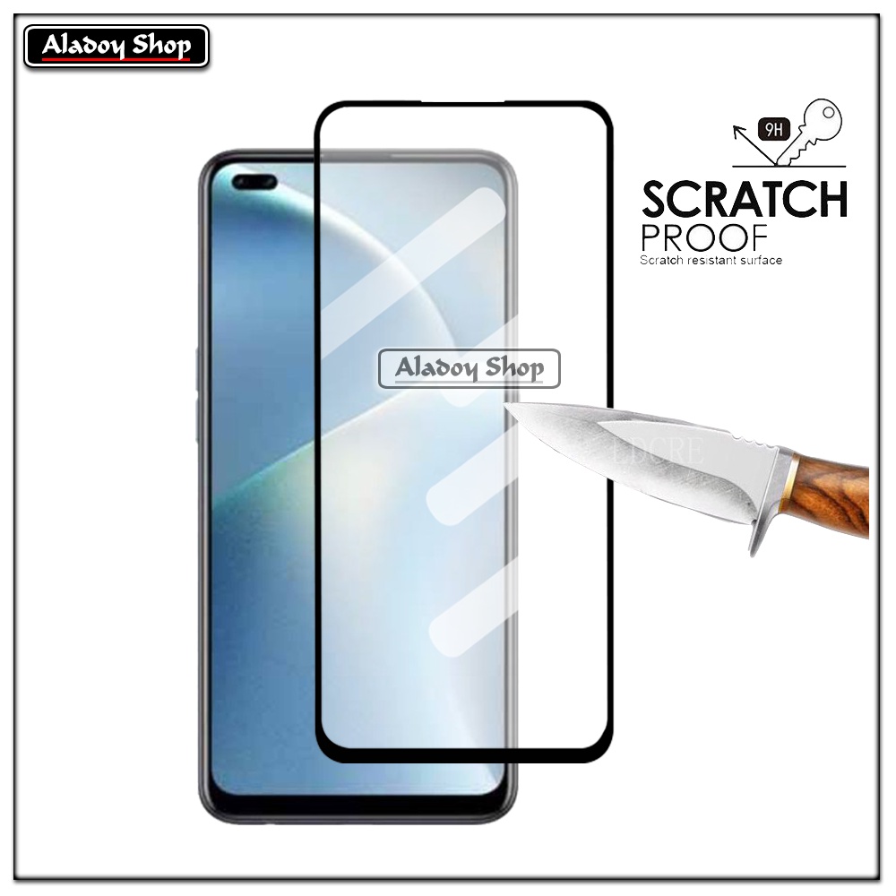 PAKET 2 IN 1 Tempered Glass Layar Oppo Reno 4F Free Tempered Glass Camera