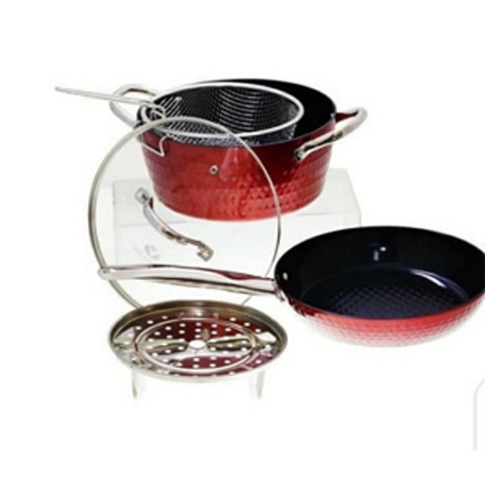 Vicenza Round Cookware Set Peralatan Masak Bulat V5491