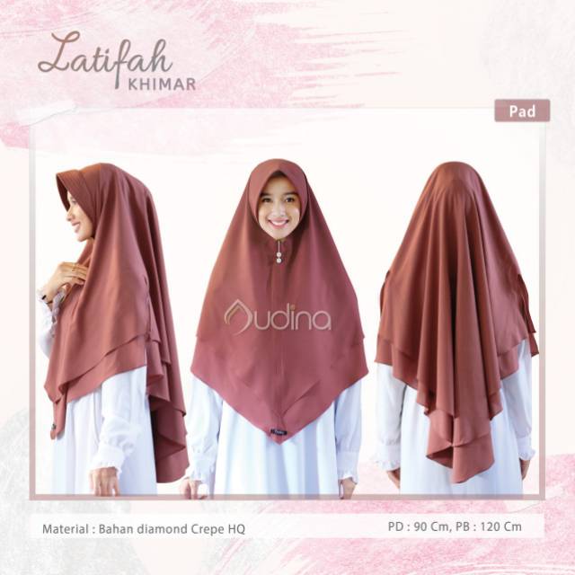 KHIMAR LATIFAH || PAD DAN NONPAD|| | AUDINA