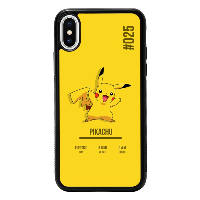 Case Casing Iphone 6 7 8 X Xr Xs Max Plus Pokemon Pikachu YD0666