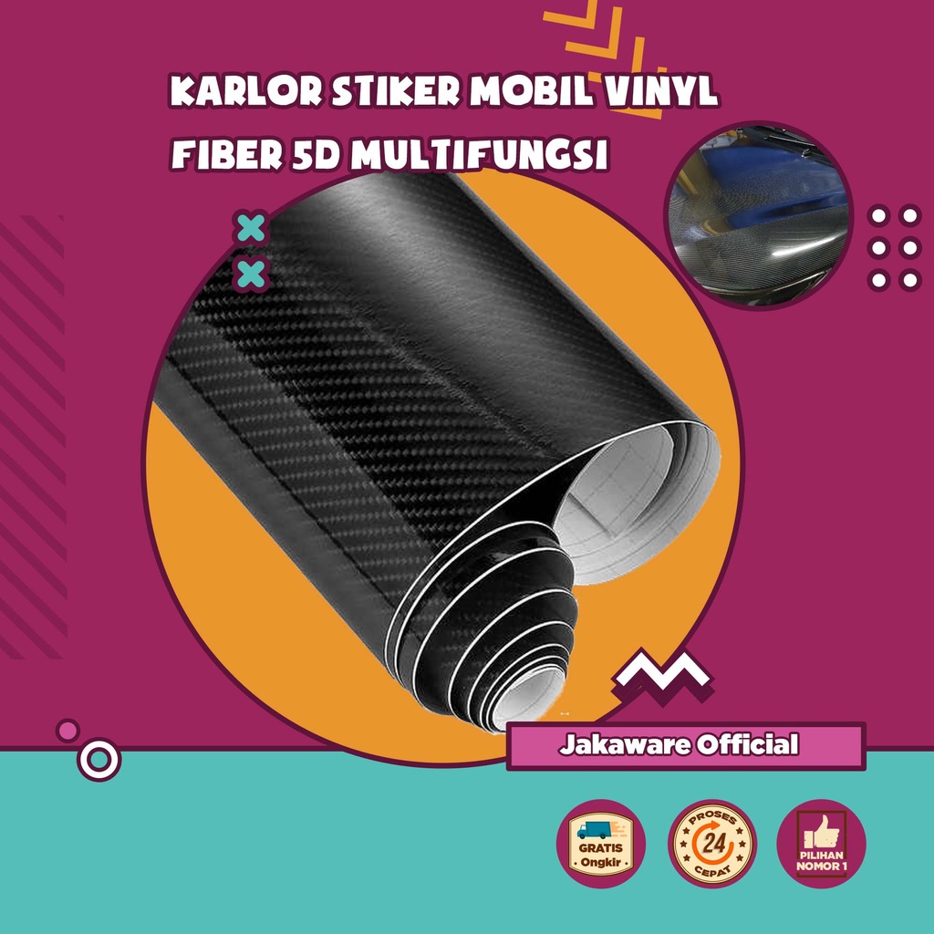 STIKER MOBIL VINYL FIBER 5D 152 x 9.5 CM STIKER MOTOR TRUK TRUCK BUMPER CUTTING BODY PINTU AVANZA AN