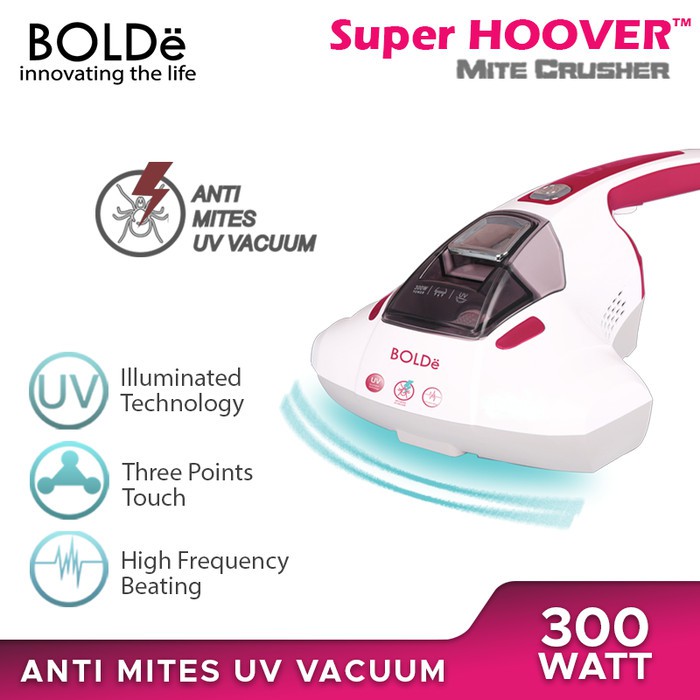 BOLDE MITE CRUSHE - Super Hoover Vacuum Cleaner UV - Vacuum Pembasmi Tungau