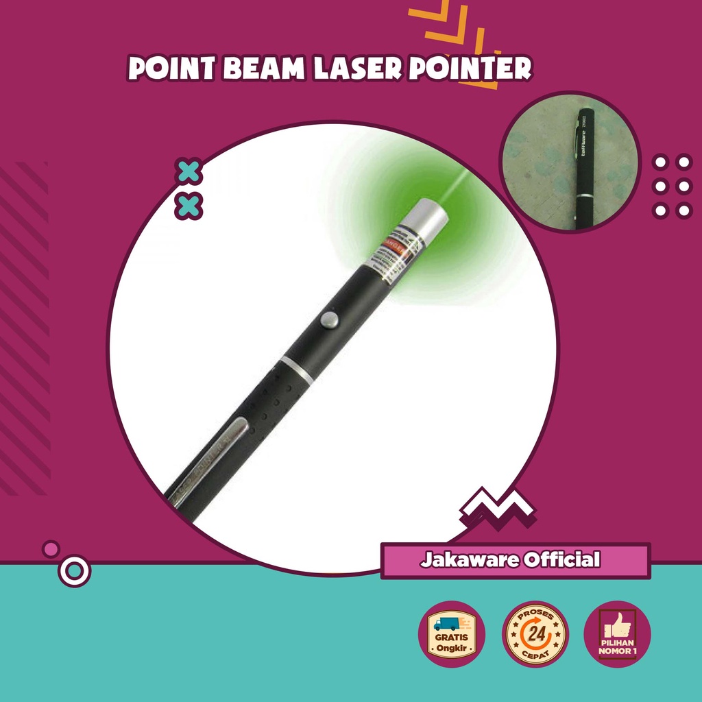 POINT BEAM LASER POINTER PEN MEETING PRESENTASI HIJAU MERAH 5MW 1MW JARAK JAUH PULPEN BOLPOIN BOLPEN