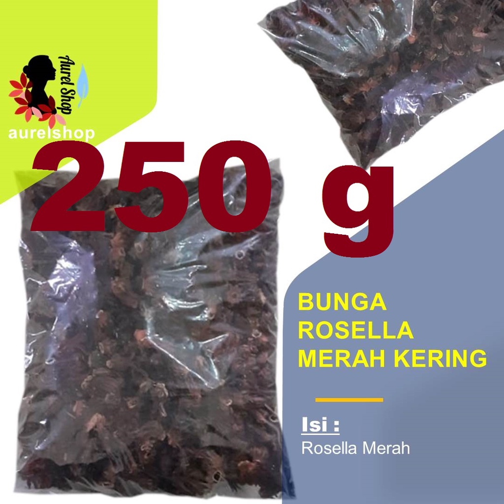 

250 gram Bunga Rosella Merah Kering