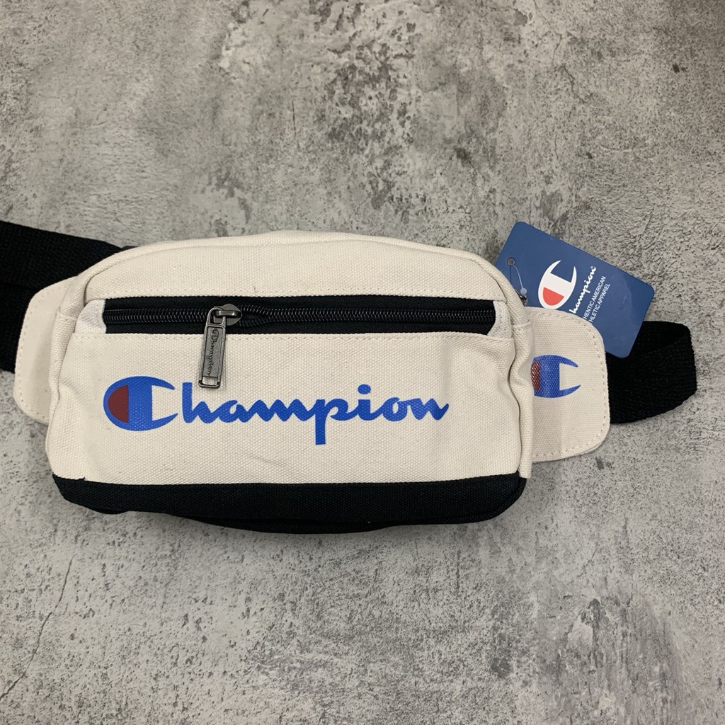 WAISTBAG CHAM LOGO C / IMPORT / TERMURAH / FIRST HAND