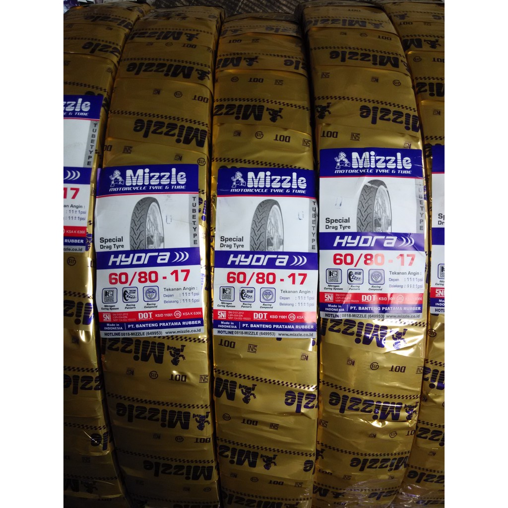 ban luar mizzle hydra 60 80 17 soft compound drag kotak