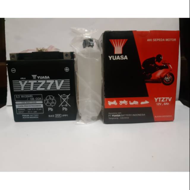 AKI MOTOR YAMAHA N-MAX YTZ7V YUASA