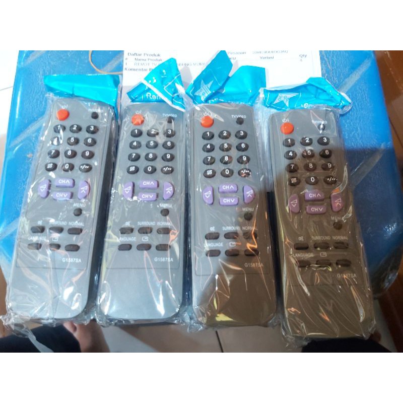 REMOT TV SHARP TABUNG MURAH