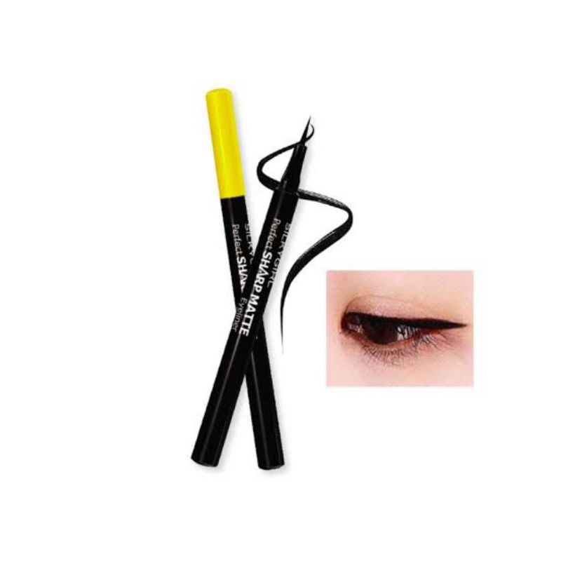 SILKYGIRL EYE LINER PERFECT SHARP MATTE (SPIDOL) @MJ