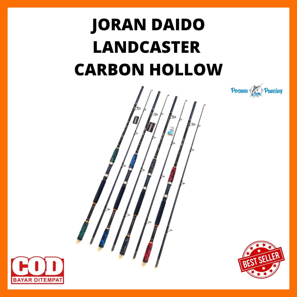 Joran Pancing DAIDO LANDCASTER 180-300 Cocok Untuk di LAUT Bahan CARBON COMPOSITE