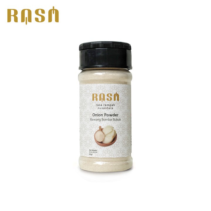 Rasa, Onion Powder / Bawang Bombai Bubuk 60gr