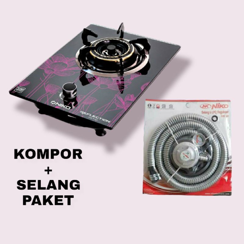 Niko Kompor Gas Tanam 1 Tungku Reflection HITO