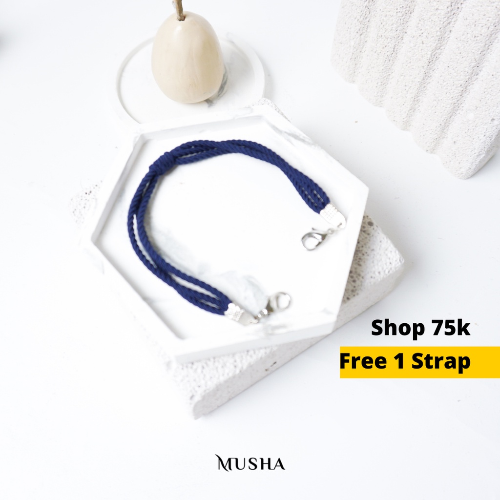 Musha Connector Mask - 3 Layer Elastic | Konektor Masker Kain Elastis