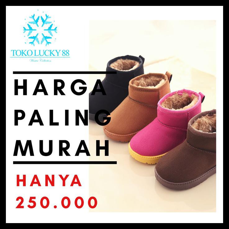 Boots Thermal Winter Anak Musim Dingin