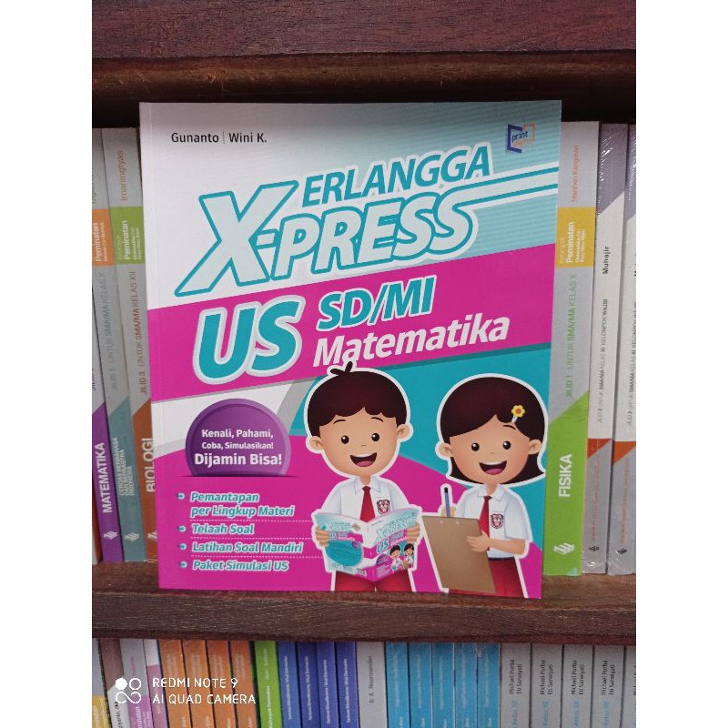 PROMO Buku US XPress US Matematika SD/MI 2021 Erlangga