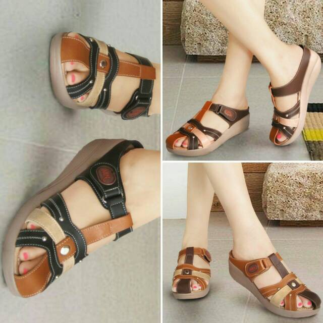Sepatu Wedges Wanita Wedges Wanita Selop Wedges Wanita Wedges Sepatu