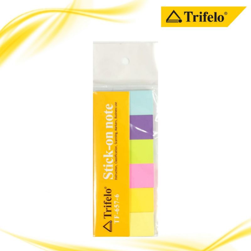

Memo Stick / Sticky Note / Kertas Memo / Memo Tempel Trifelo TF-657-6>