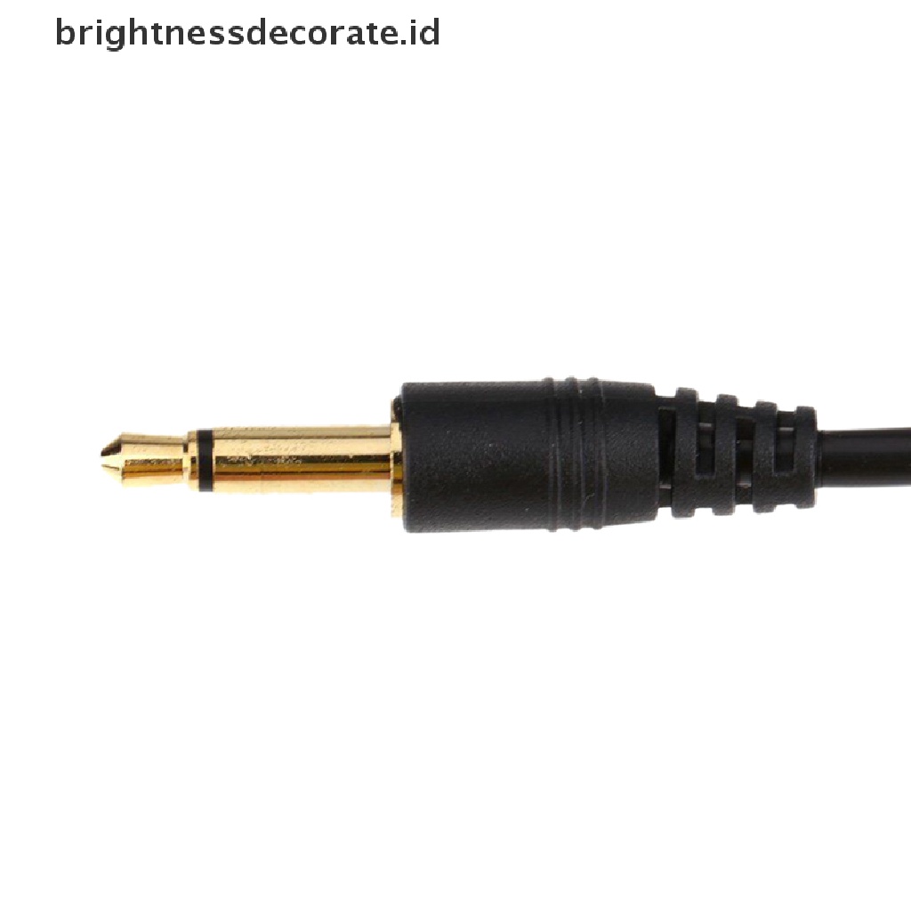 Kabel Sekrup Sinkronisasi Flash Male Ke Male 3.5mm Untuk Studio