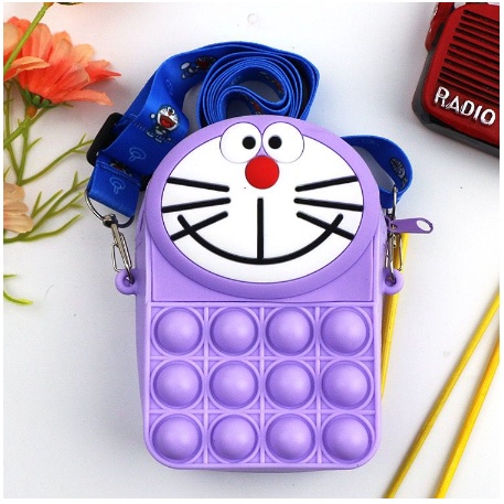 TAS POP IT ANAK DORAEMON / TAS POP IT ANAK SELEMPANG / TAS POP IT ANAK TERMURAH - PO-34