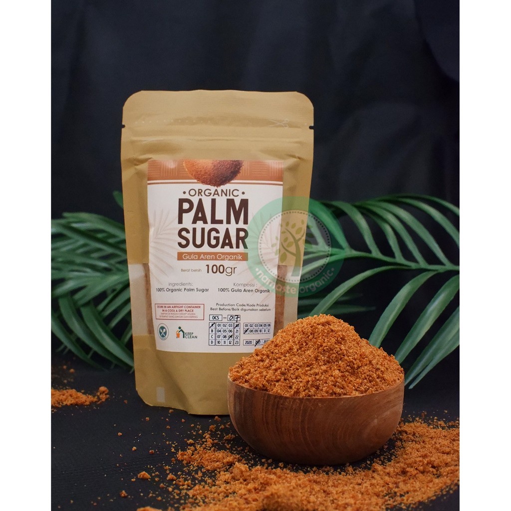 

ORGANIC PALM SUGAR - GULA AREN ORGANIK 100GR