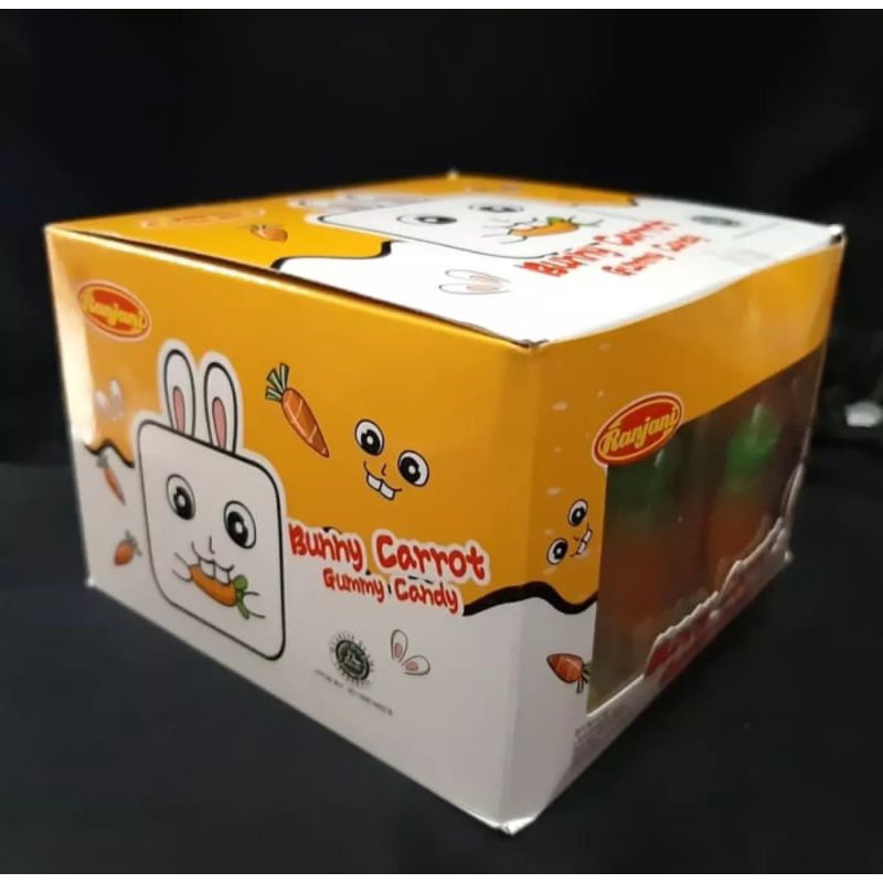 

permen jelly gummy bentuk kelinci 1kotak isi 24 pcs RZ galery