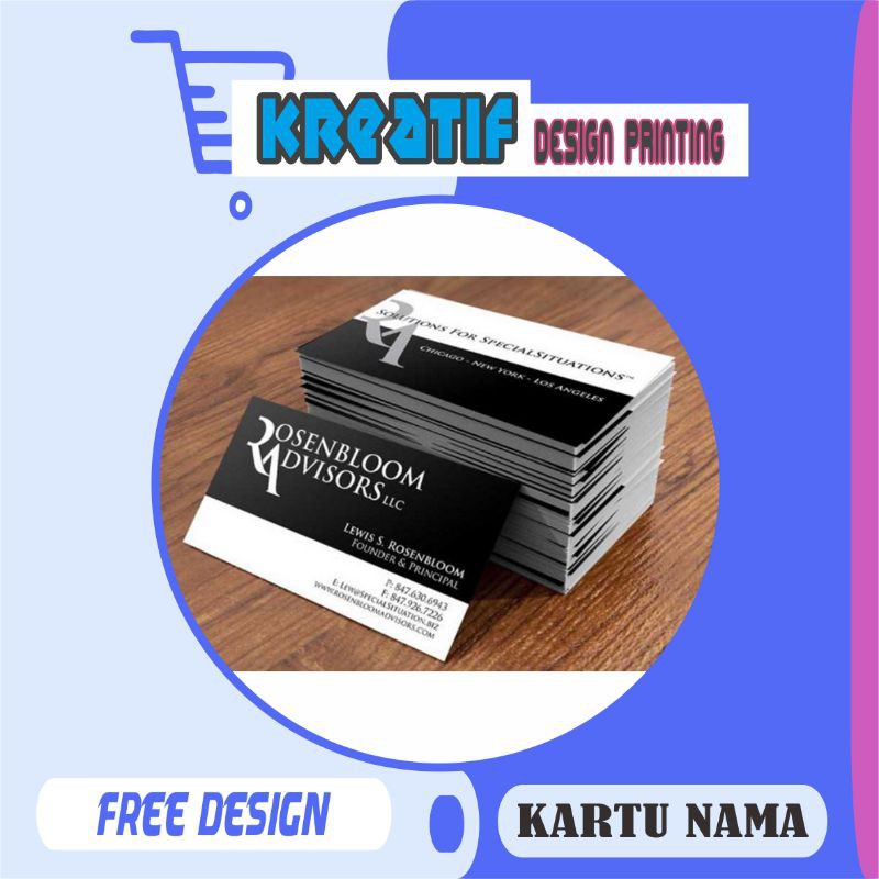 

Cetak Kartu Nama Murah | Tersedia 1 Sisi & 2 Sisi | Ready Pilihan Laminasi | Free Design Custom | Isi 100 Lembar