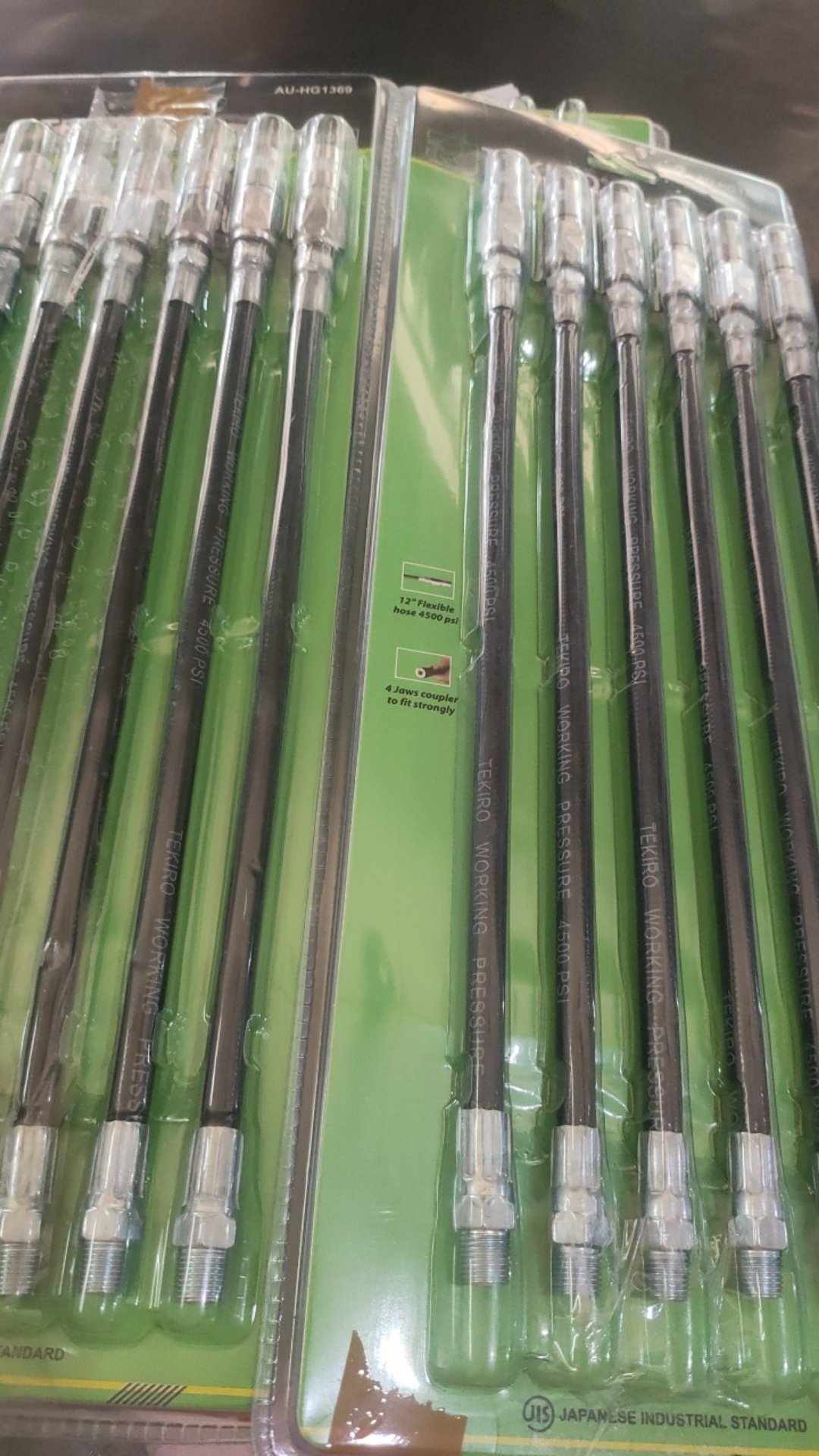 Selang Hose Hand Grease Gun Set 6 Pcs Tekiro Slang Pompa Gemuk Tangan 6pcs 100cc 500cc 100 500 Cc