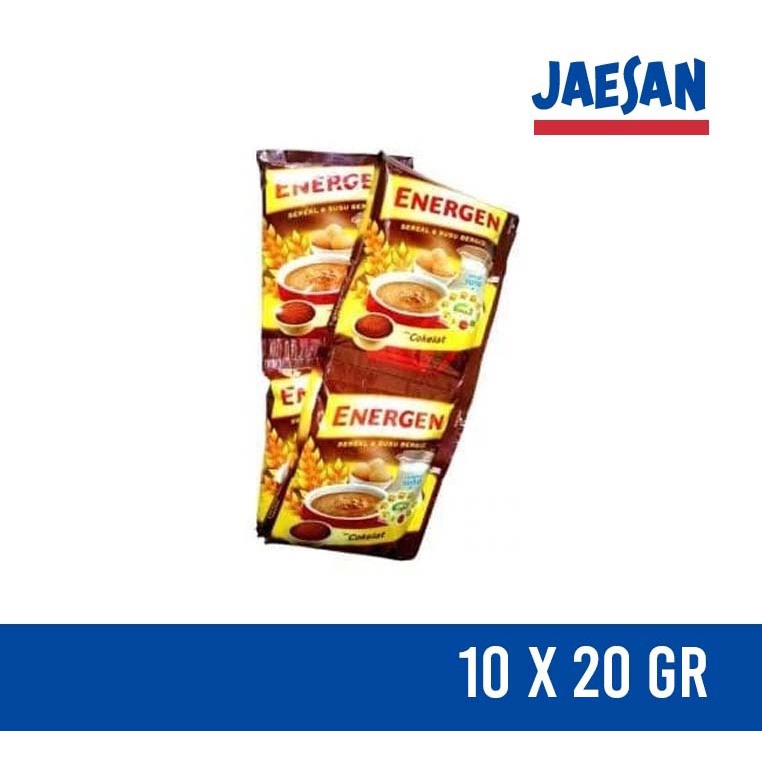 

Energen cokelat sereal coklat renceng 10 x 29 gr
