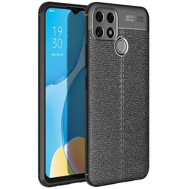 OPPO A15S / A15 SOFT CASE AUTOFOCUS LEATHER