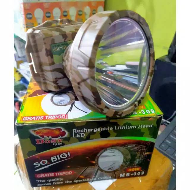 Senter Kepala / Headlamp Dony MS-309