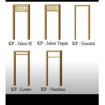 Kusen Pintu Kusen jendela Kusen kayu